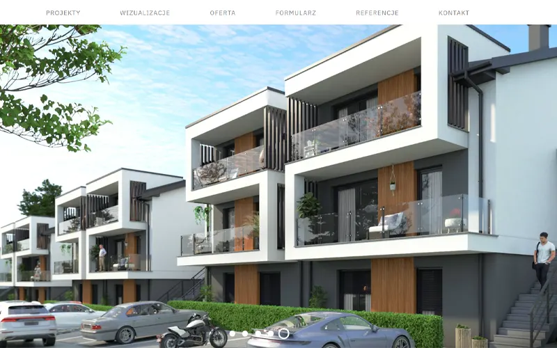 Strona internetowa MOD-19 – studio projektowe architektury