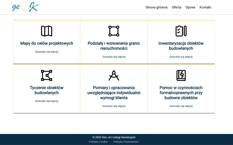 Widok responsywny strony MOD-19 – architekt budowlany